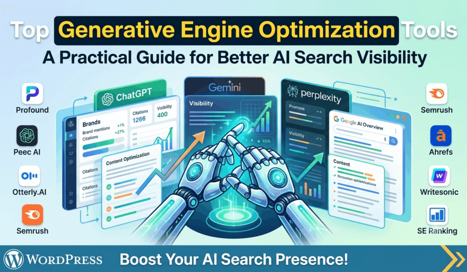 Top Generative Engine Optimization Tools