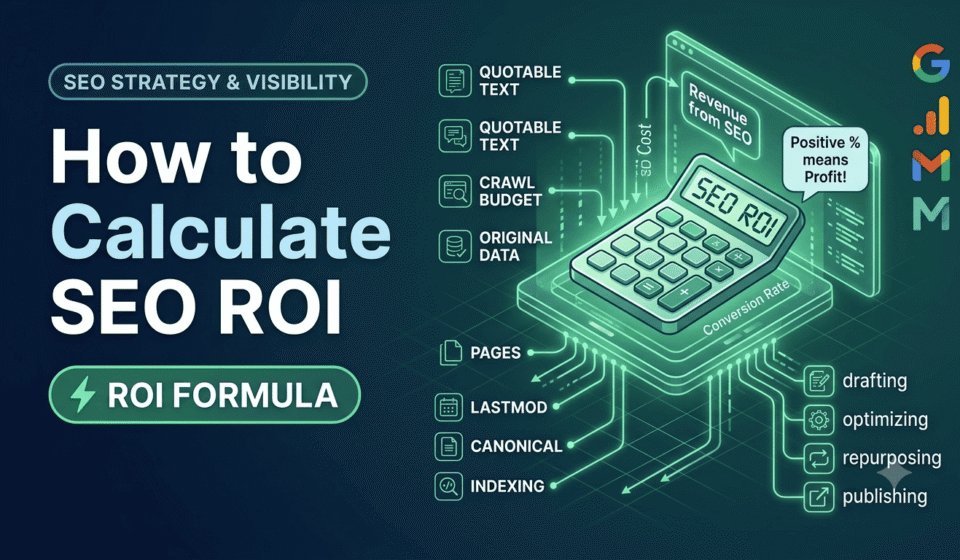 Calculate SEO ROI