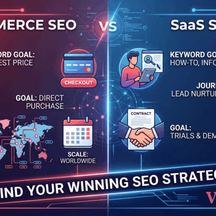 Ecommerce SEO vs SaaS SEO