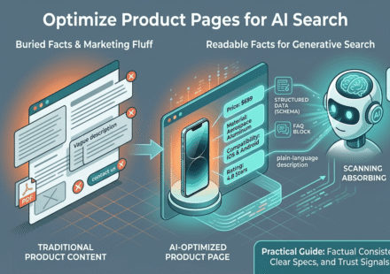 How to Optimize Product Pages for AI Search