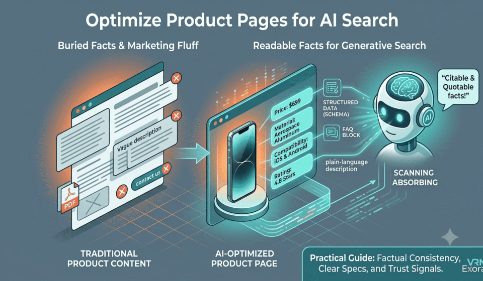 How to Optimize Product Pages for AI Search