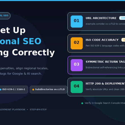 How to Set Up International SEO and Hreflang Correctly