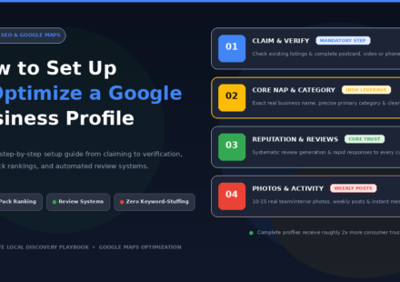 How to Set Up and Optimize a Google Business Profile From Scratch