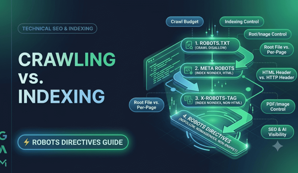 Robots.txt vs Meta Robots vs X-Robots-Tag