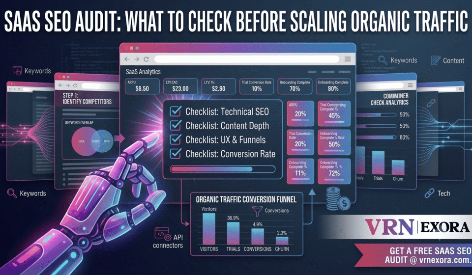 SaaS SEO Audit What to Check Before Scaling Organic Traffic