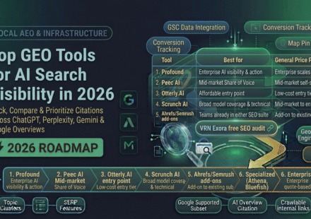 Top GEO Tools for AI Search Visibility in 2026
